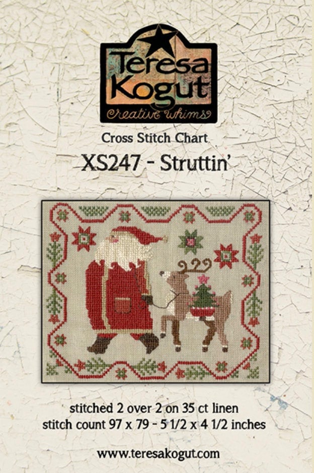 XS247 Struttin Cross Stitch Chart