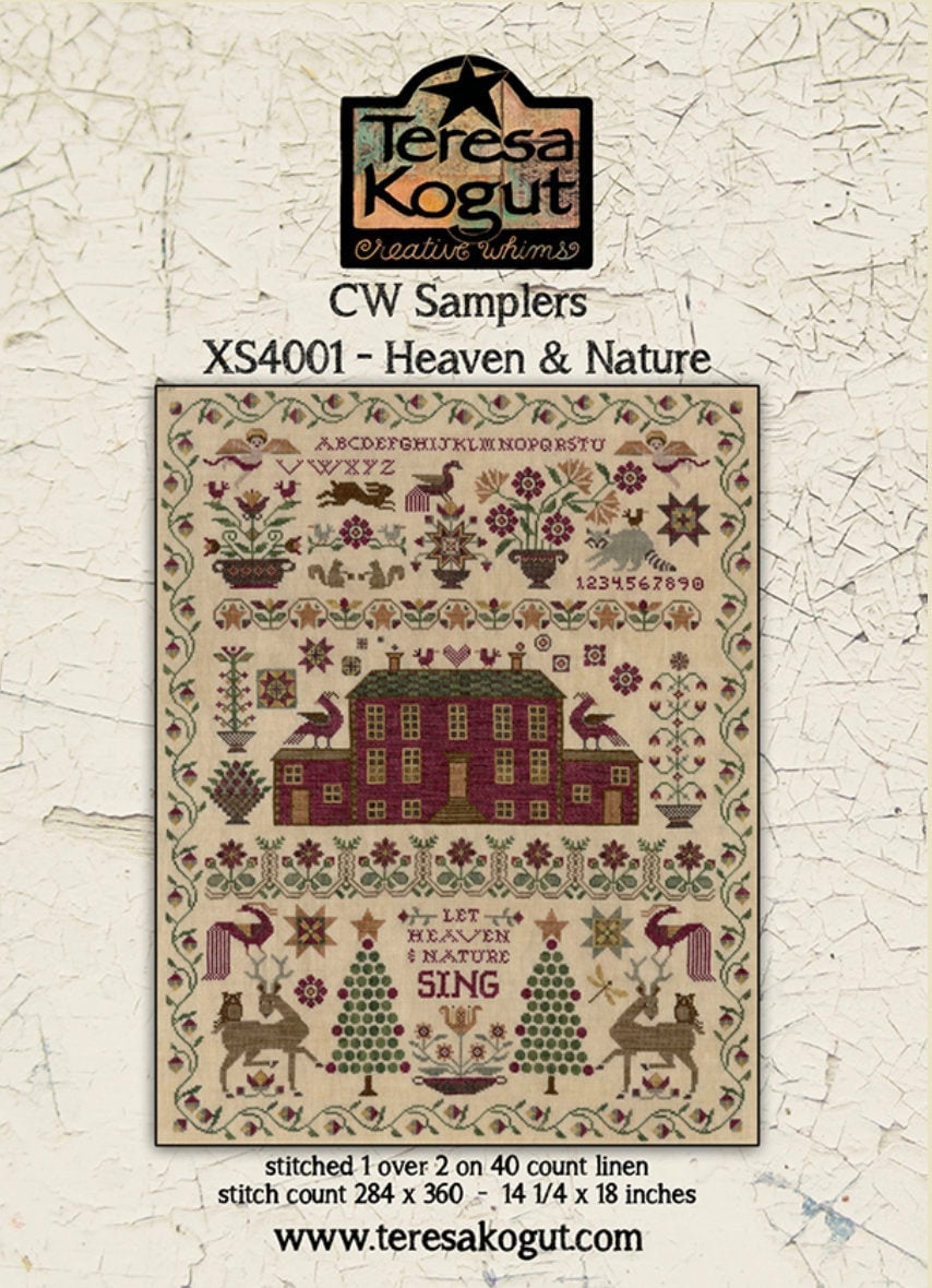 XS4001 Heaven & Nature Cross Stitch Chart
