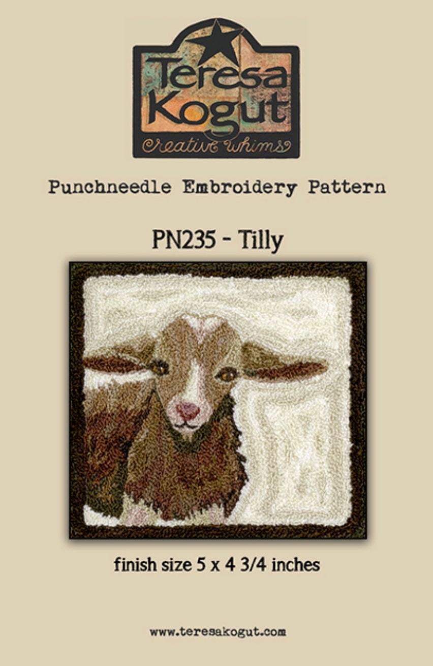 PN235 Tilly Punchneedle Pattern