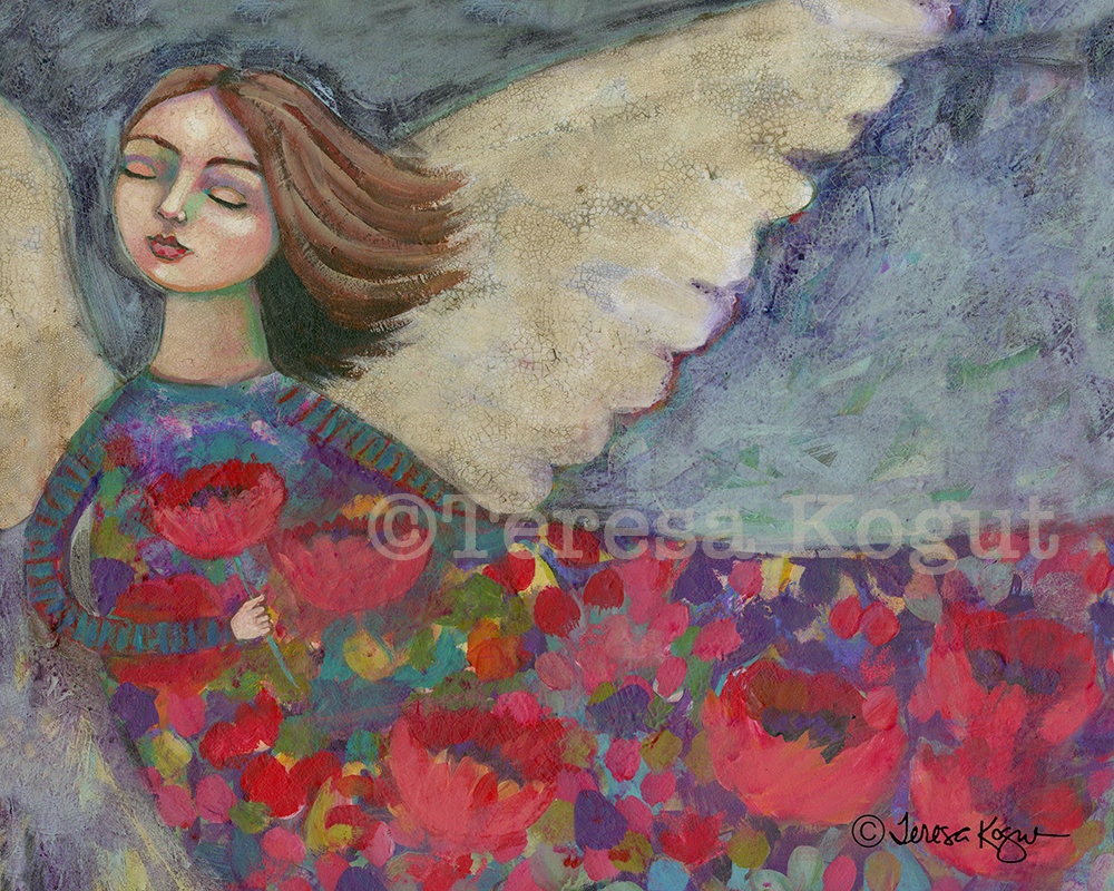 Poppy Dress art print