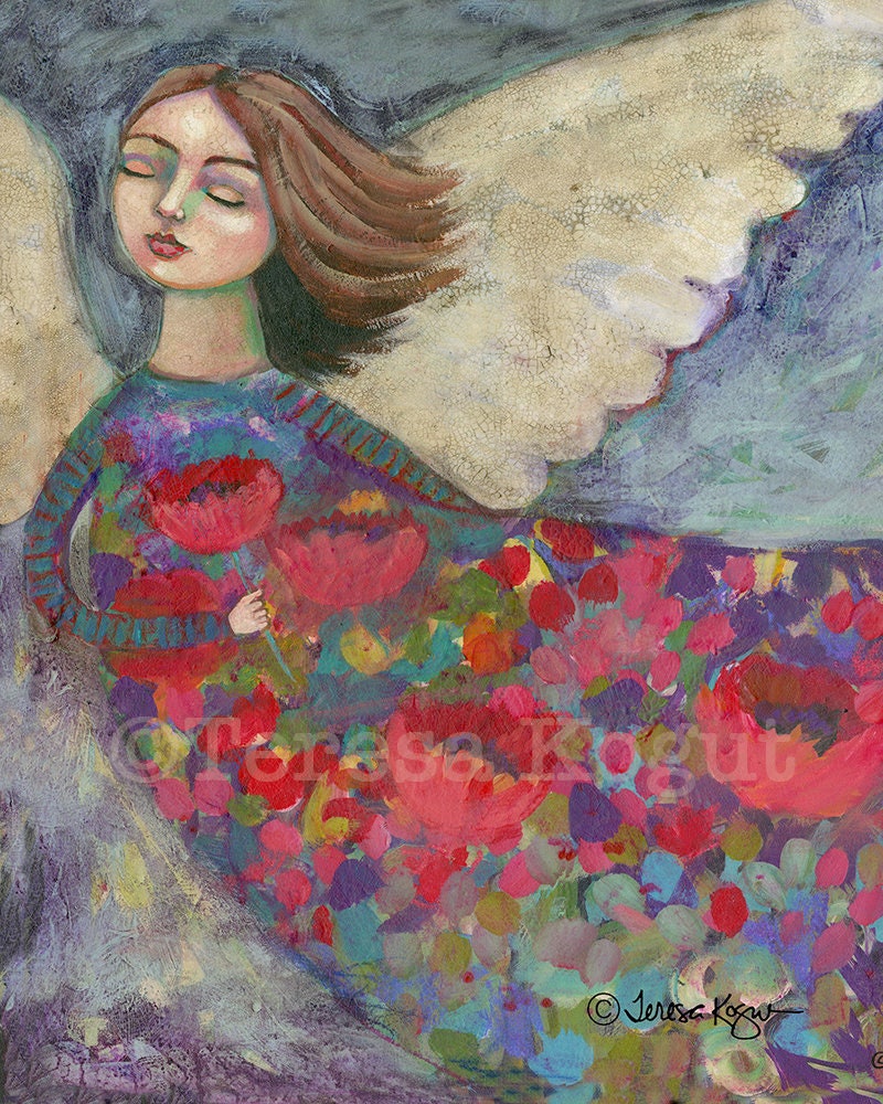 Poppy Dress art print