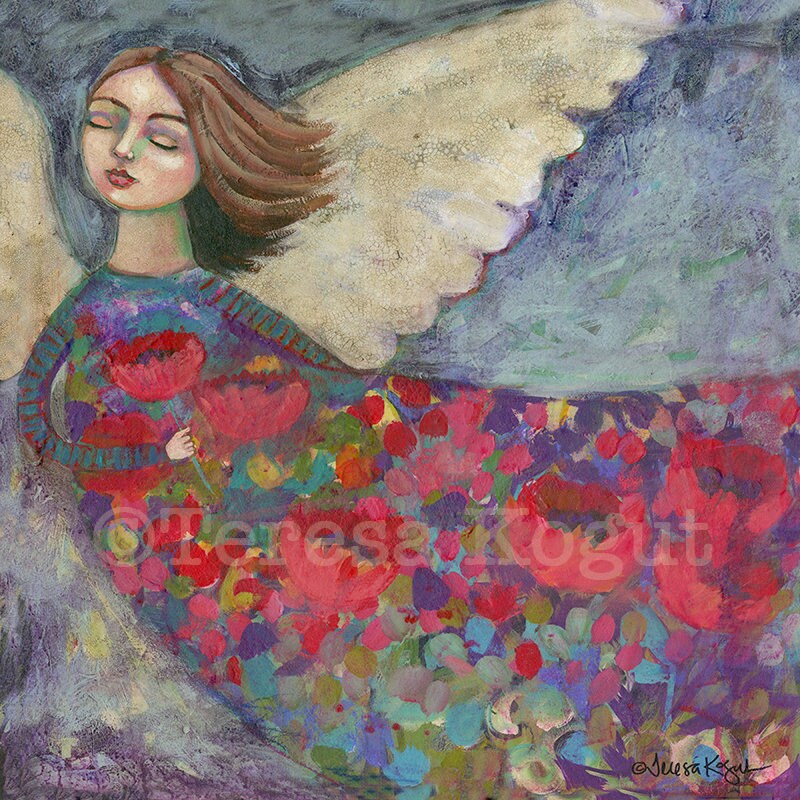 Poppy Dress art print