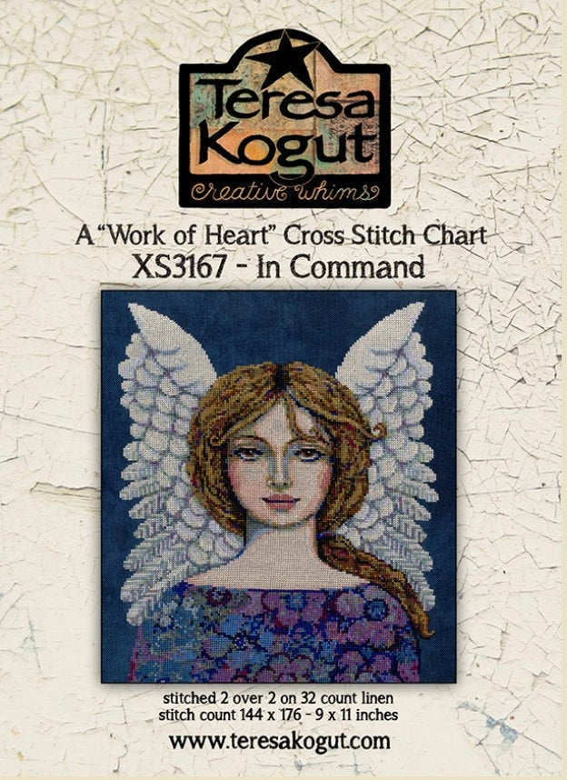 XS3167 In Command Work of Heart Cross Stitch Chart
