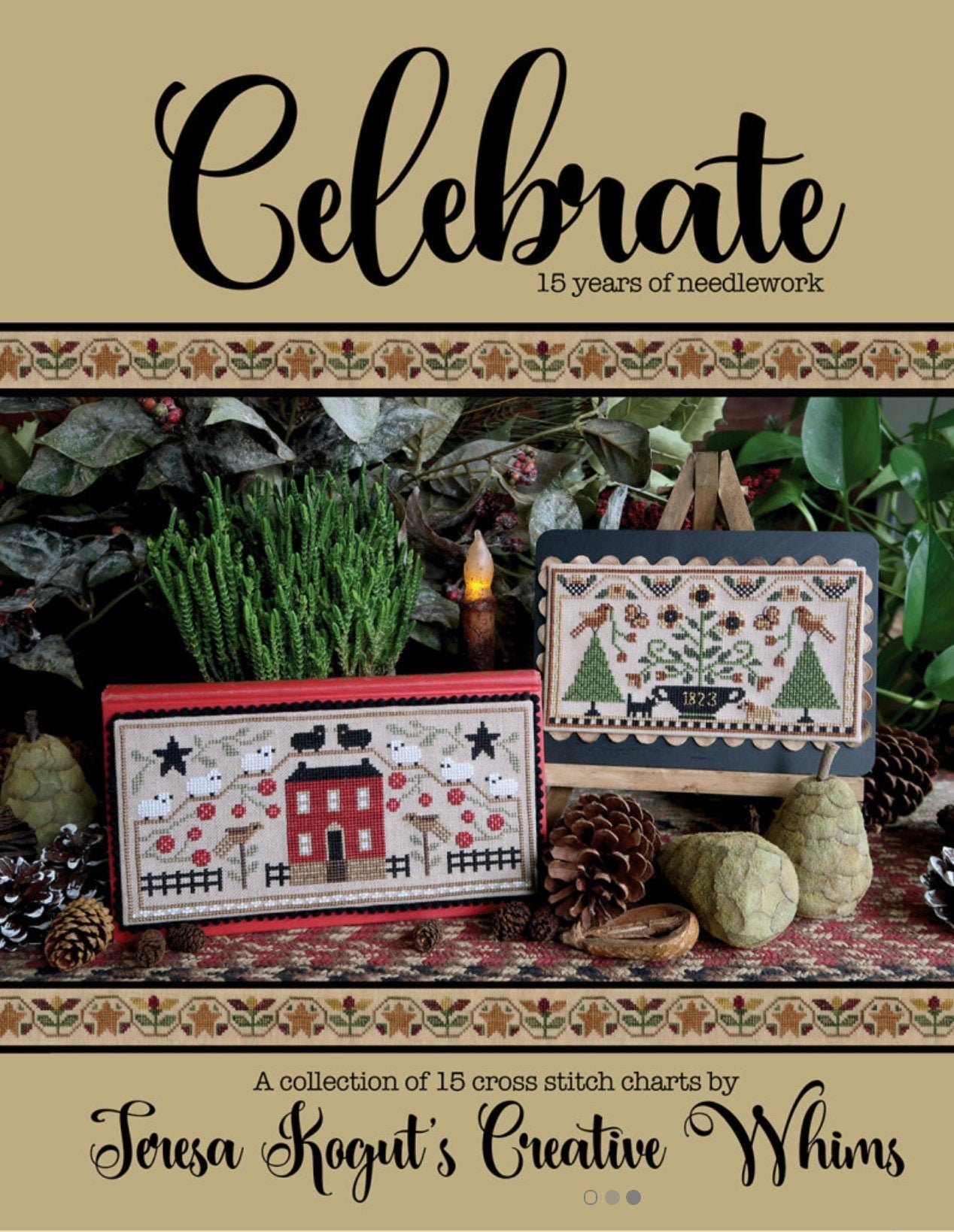 Celebrate Cross Stitch Book of 15 Charts