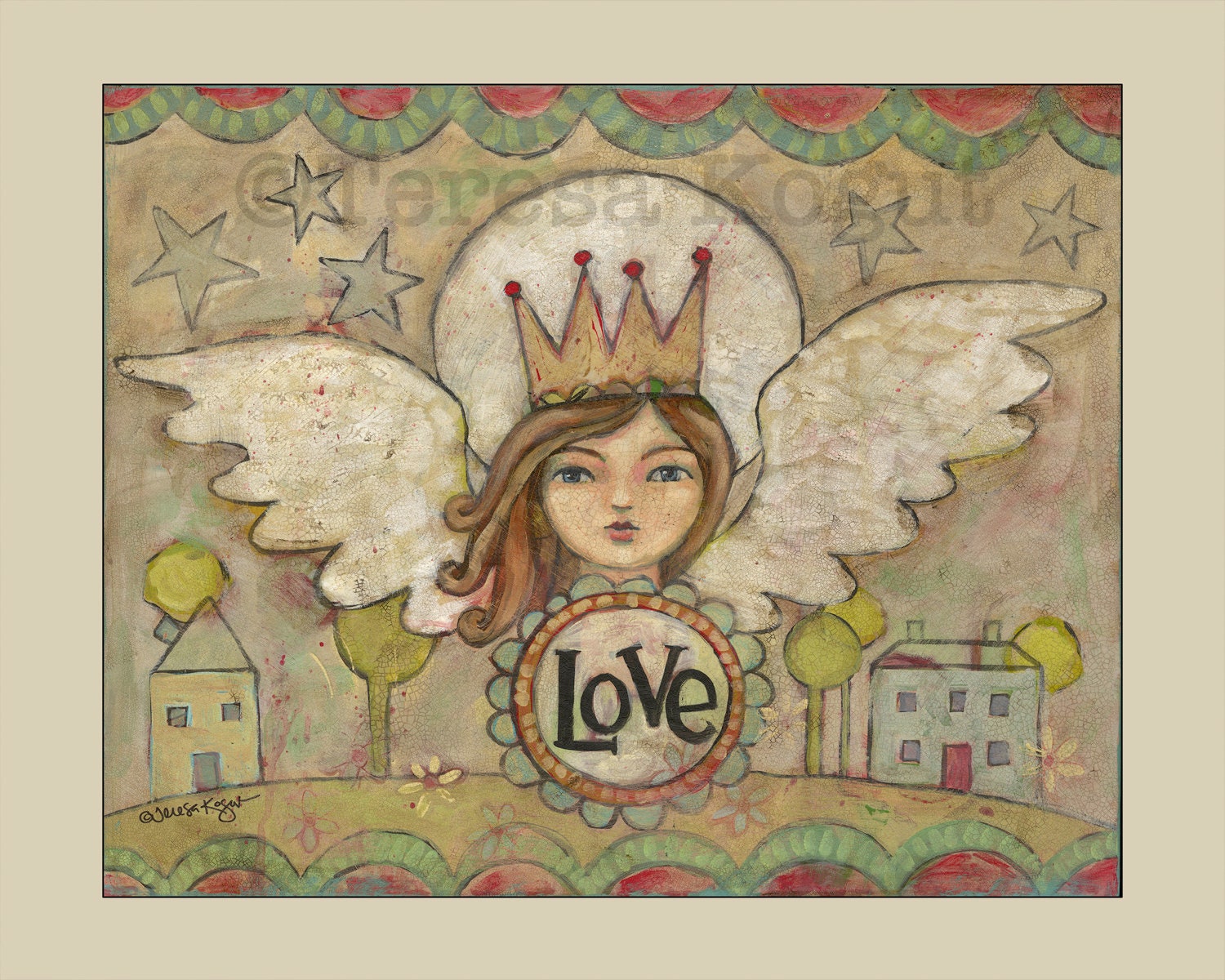 Earth Angel Art Print