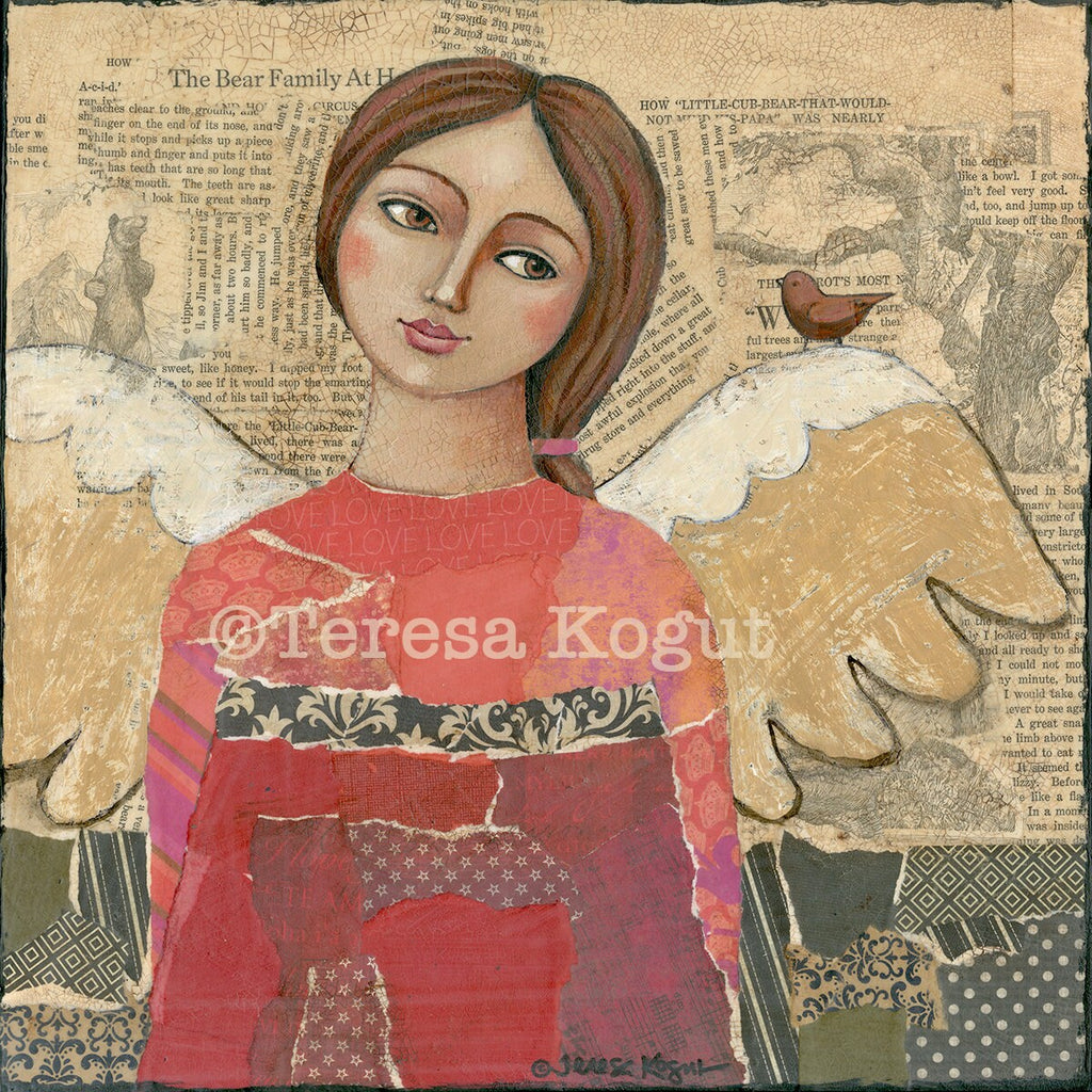 Storytime Angel art print