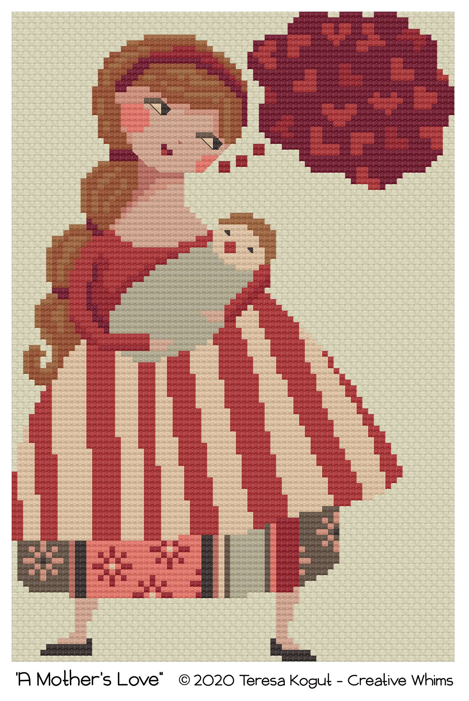 A Mothers Love Cross Stitch Chart PDF