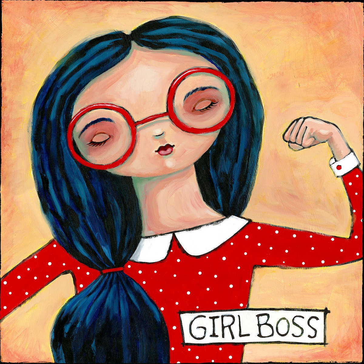 Girl Boss Cross Stitch Chart PDF