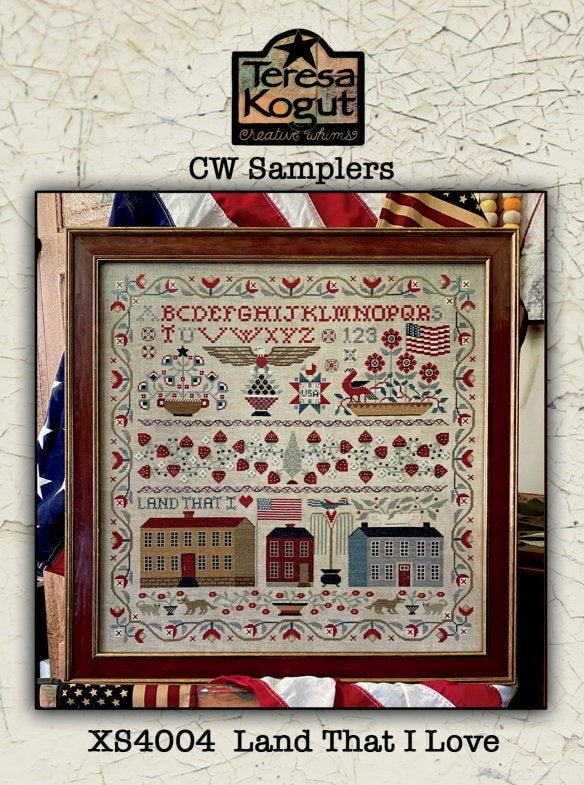 XS4004 Land That I Love Cross Stitch Booklet