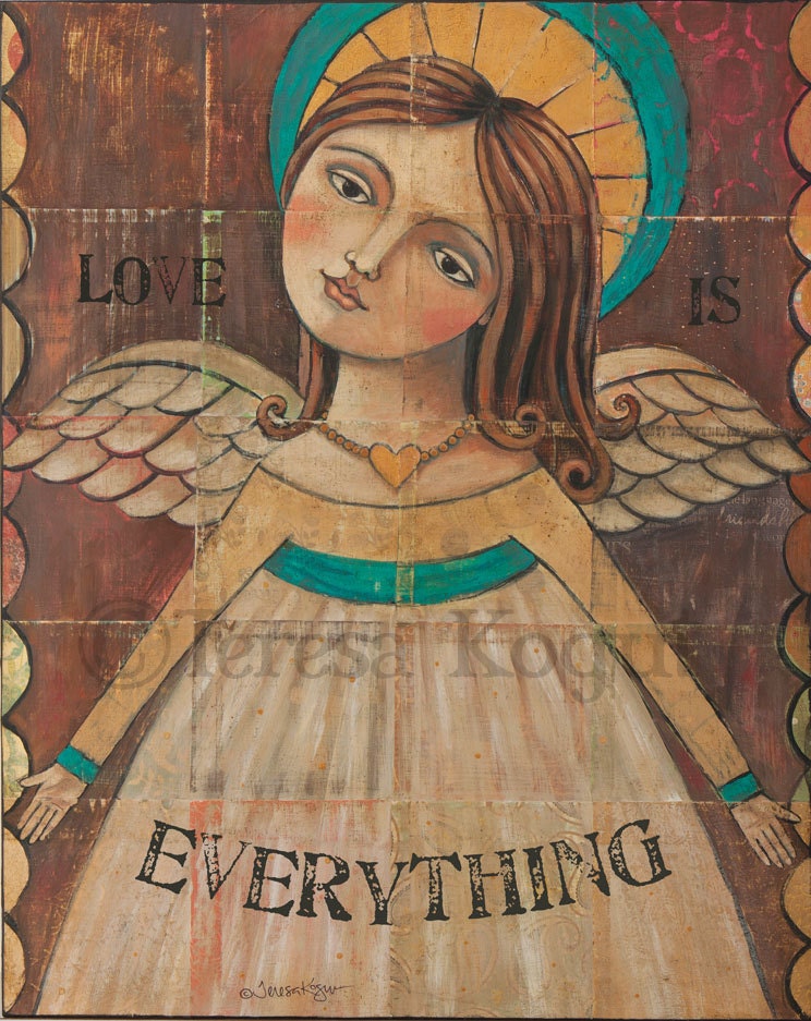 Love is Everything art print