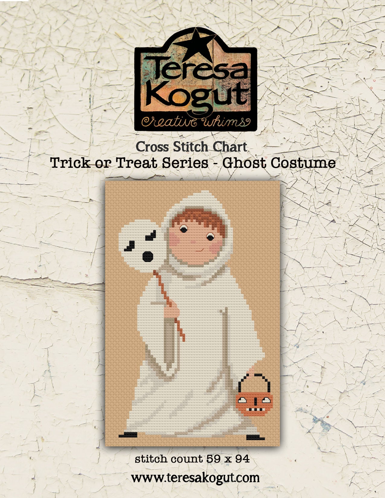 Trick or Treat Series (All 6 PDFs) Cross Stitch Charts PDF