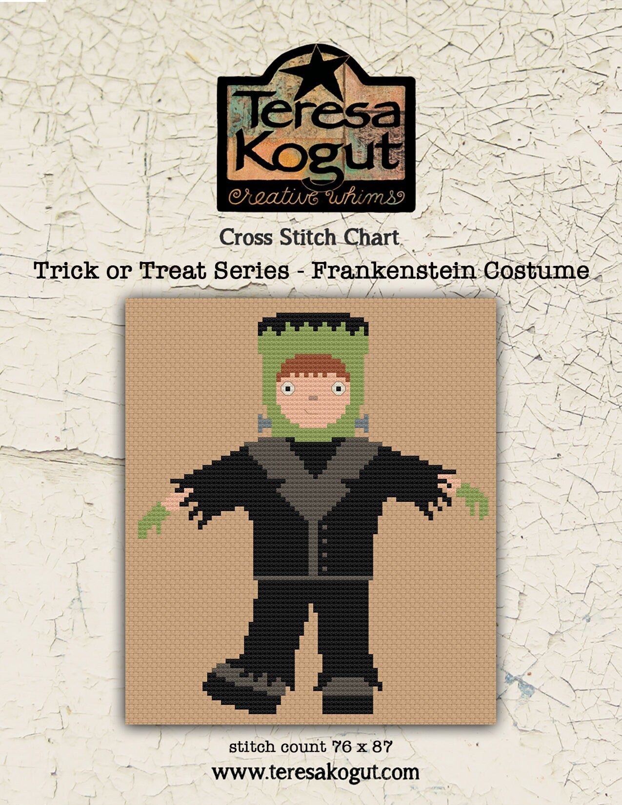 Trick or Treat Series (All 6 PDFs) Cross Stitch Charts PDF