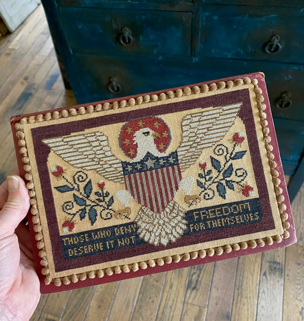 XS255 Lincoln's Eagle Cross Stitch Chart