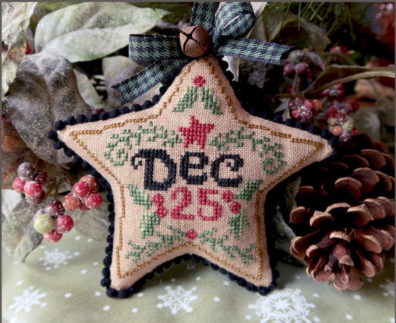 XS262 Dec 25 Cross Stitch Chart