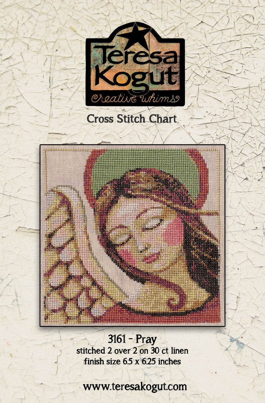 XS3161 Pray Cross Stitch Chart PDF