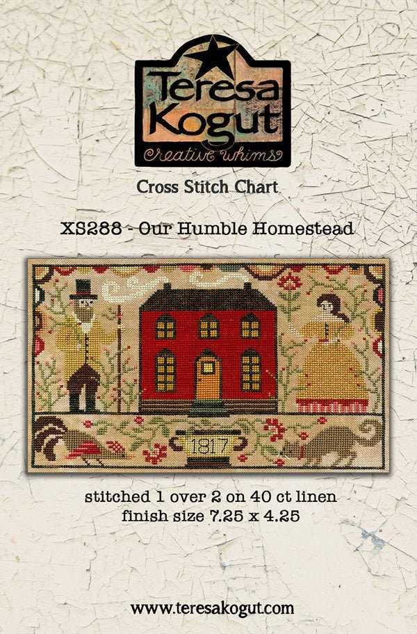 XS288 Our Humble Homestead Cross Stitch Chart