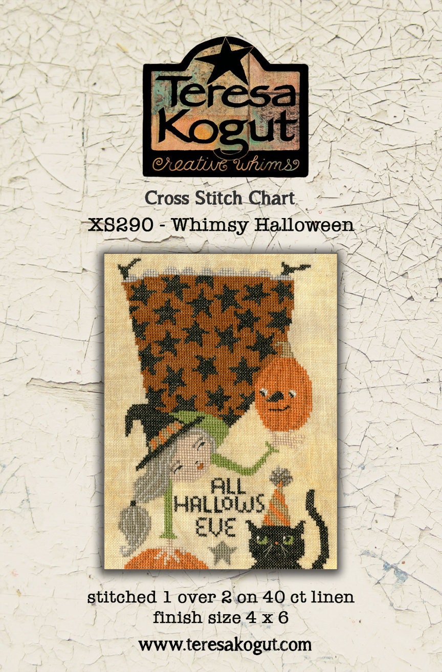 XS290 Halloween Whimsy Cross Stitch Chart