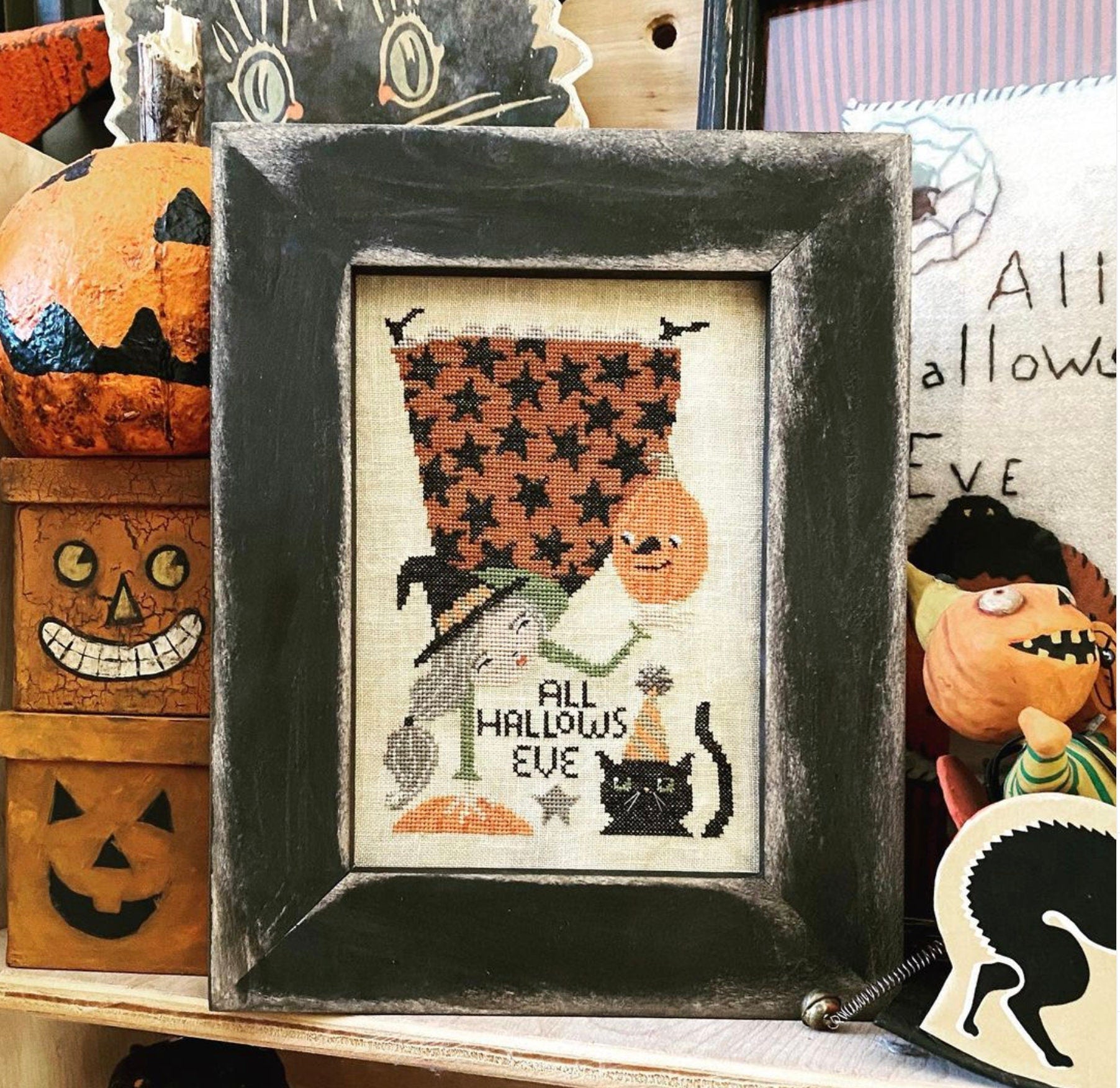 XS290 Halloween Whimsy Cross Stitch Chart