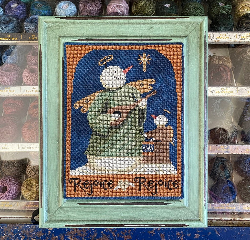 XS291 Rejoice Rejoice Snowmen Cross Stitch Chart