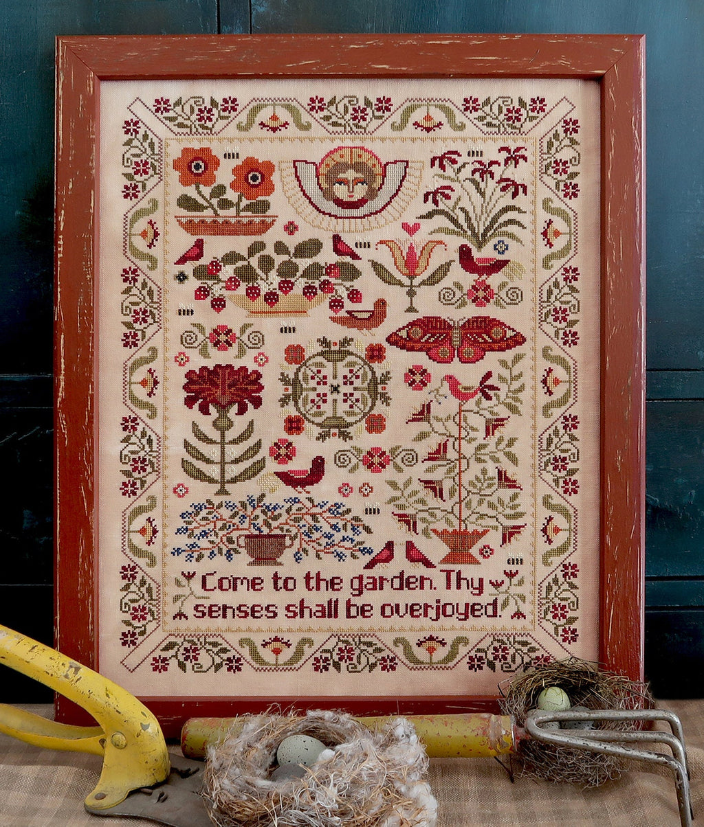 XS4008 Come to the Garden Cross Stitch Booklet