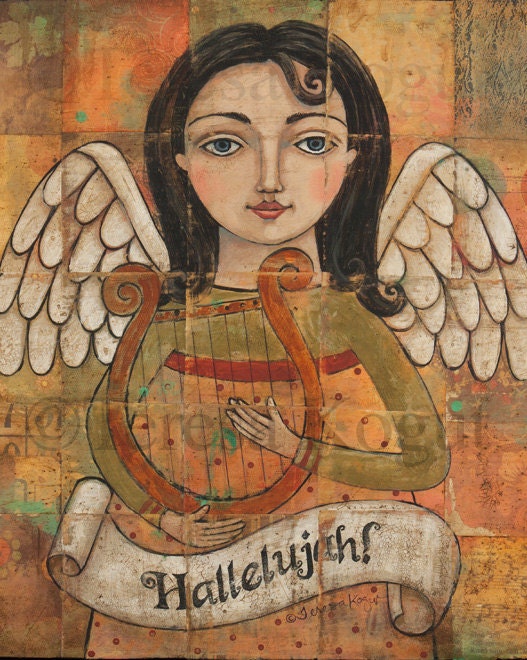 Hallelujah art print