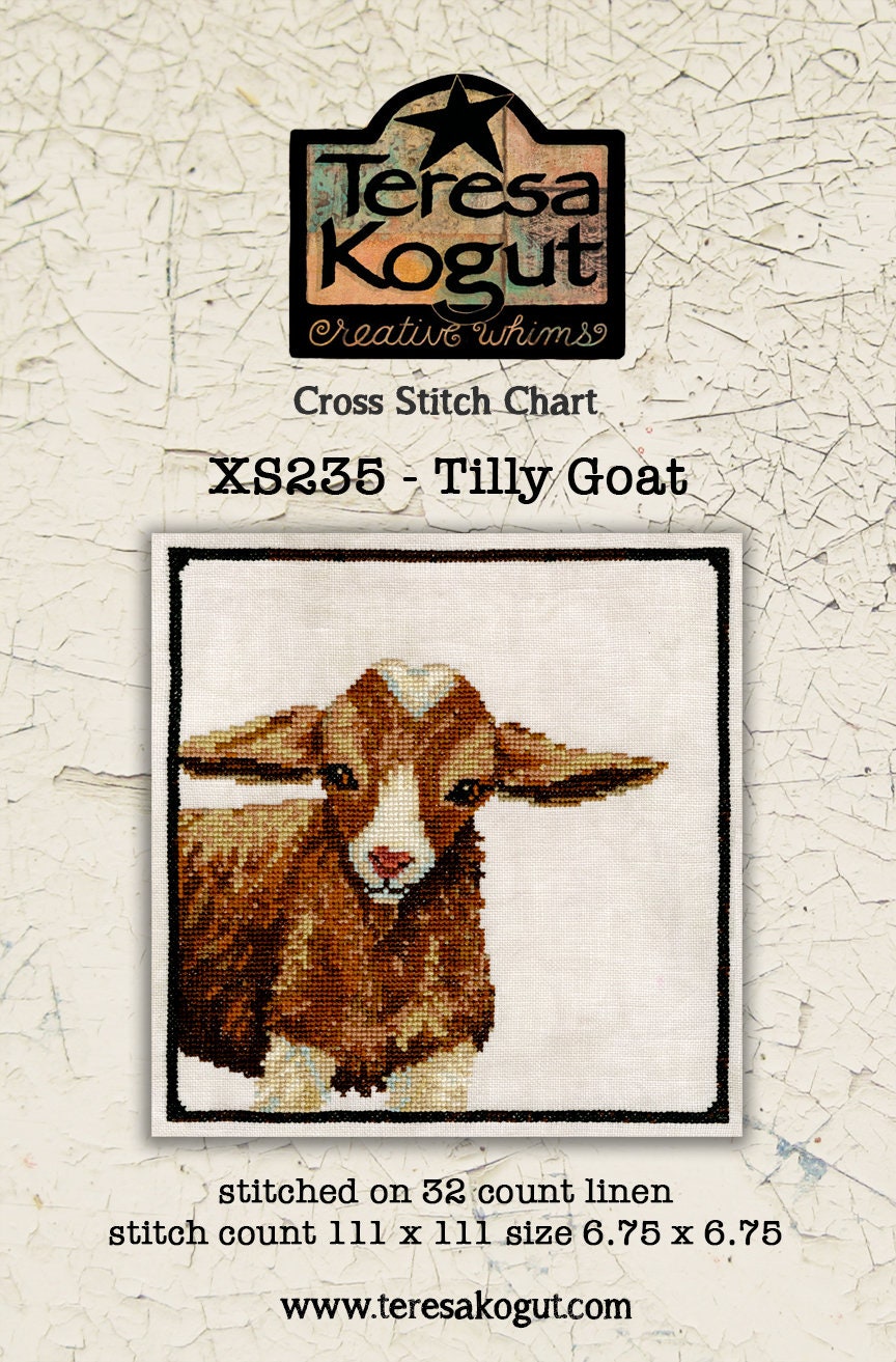 XS235 Tilly Cross Stitch Chart
