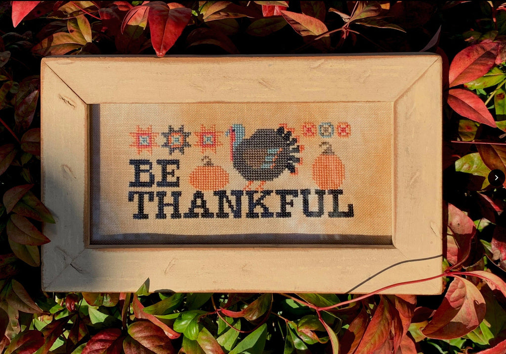 Be Thankful  Cross Stitch Chart PDF