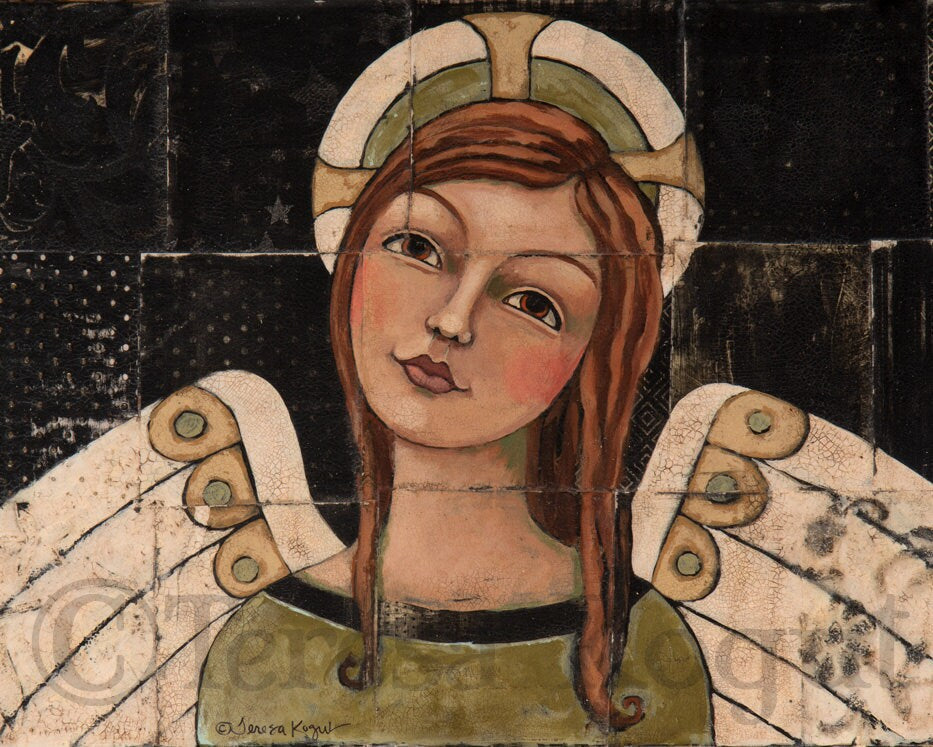 Content 8x10 Art Print