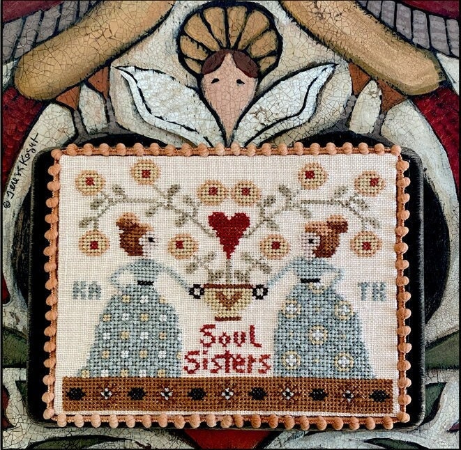 XS243 Soul Sisters Cross Stitch Chart