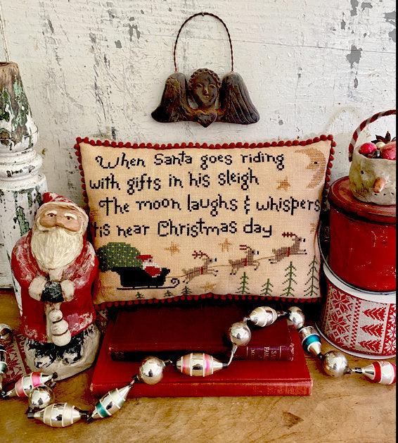 XS300 Tis Near Christmas Day Cross Stitch Chart