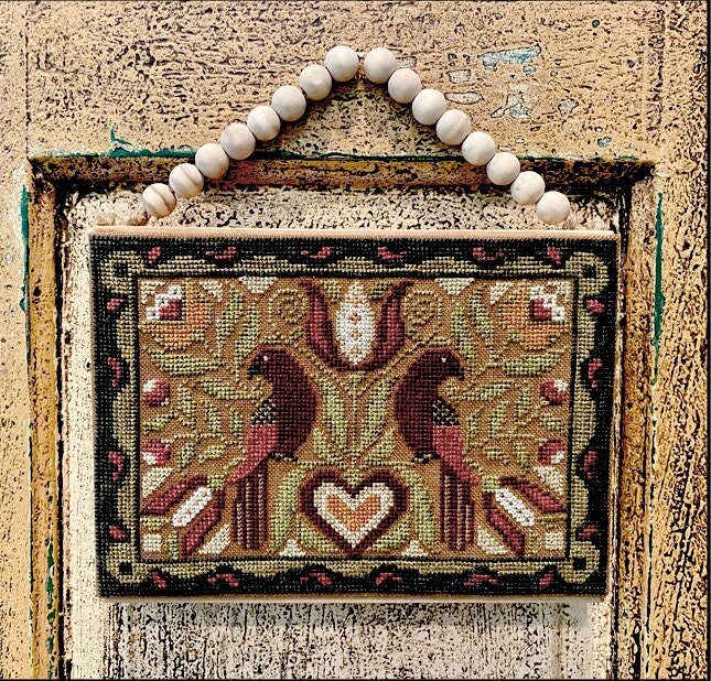 XS294 Two in a Bush Cross Stitch Chart