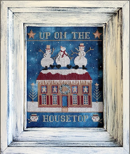 XS295 Up on the Housetop Cross Stitch Chart