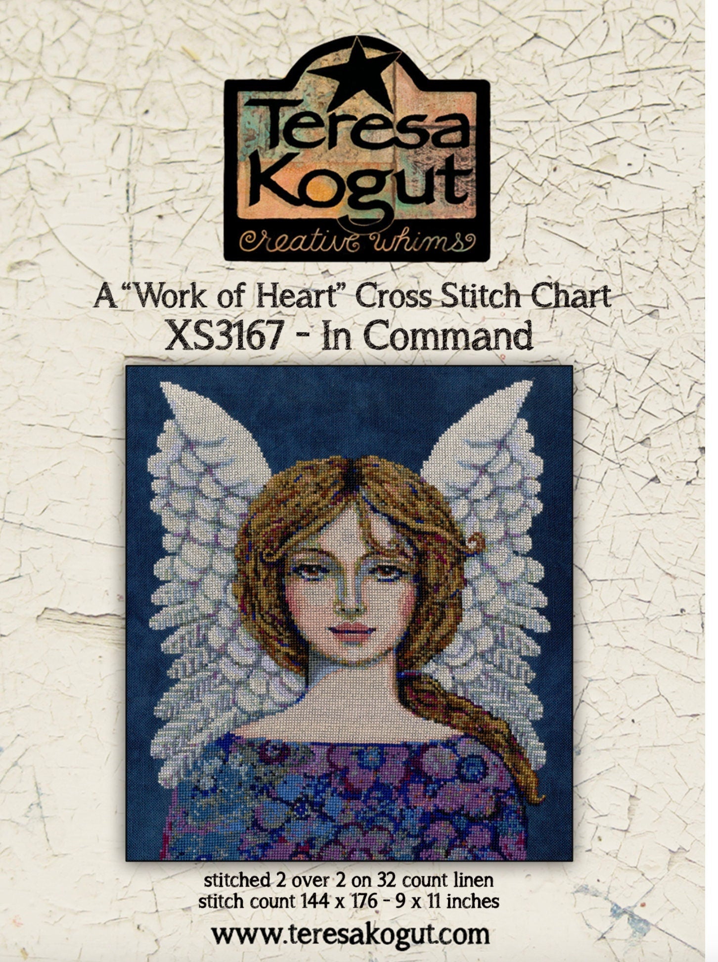 XS3167 In Command Cross Stitch Chart PDF