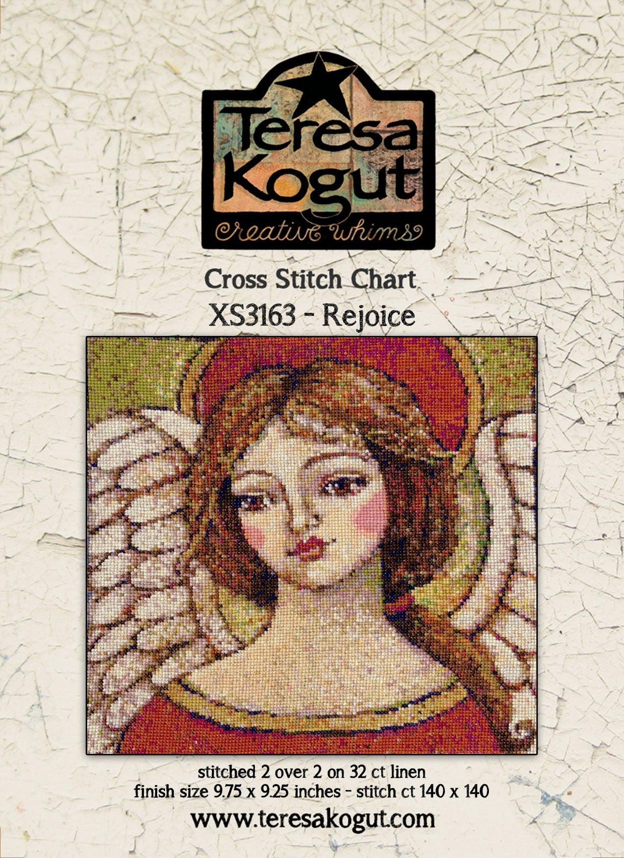 XS3163 Rejoice Cross Stitch Chart PDF