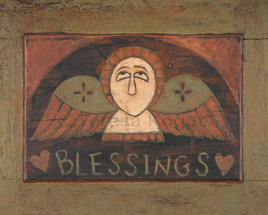 Blessings art print