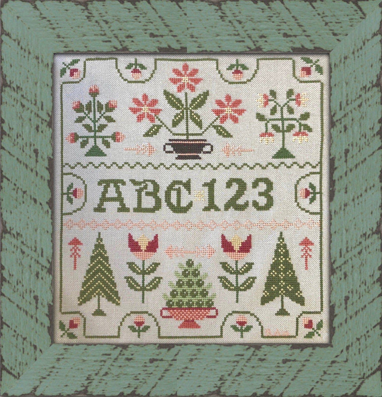 Gather Cross Stitch Booklet of 3 Charts