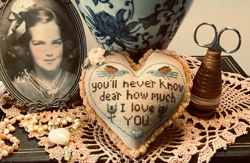 Let Love Reign Cross Stitch Booklet of 3 Charts