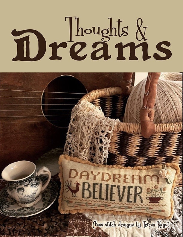 Thoughts & Dreams Cross Stitch Booklet of 3 Charts