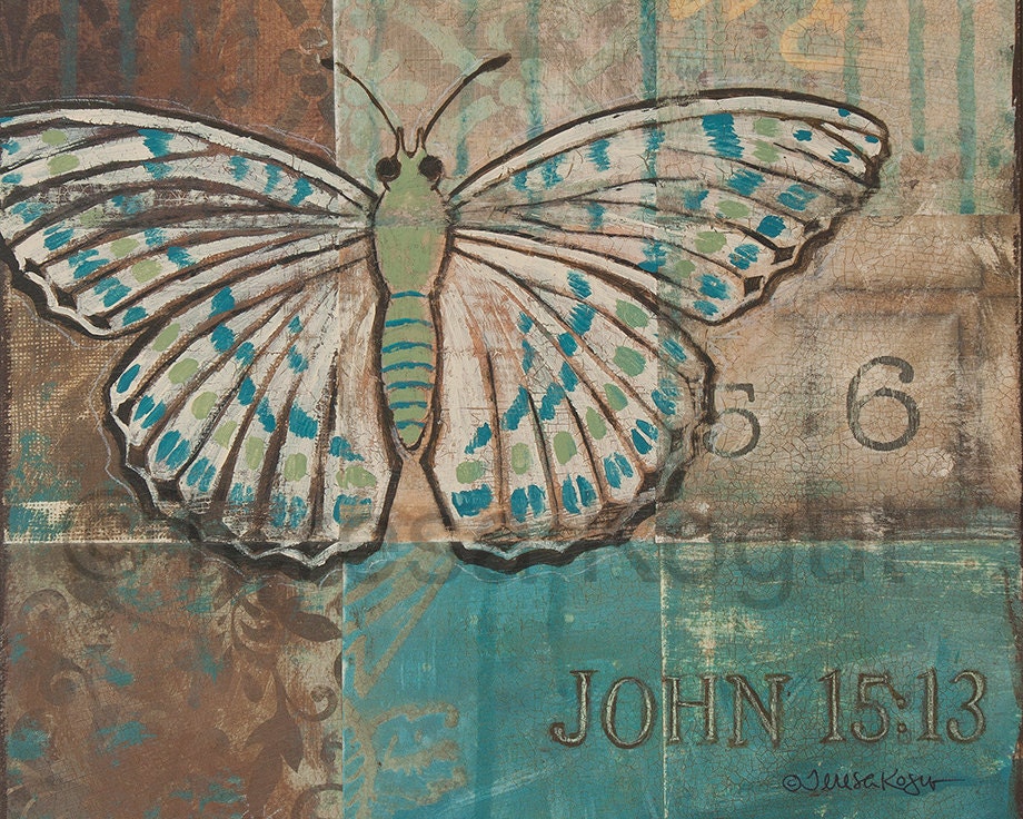John 15:13 art print