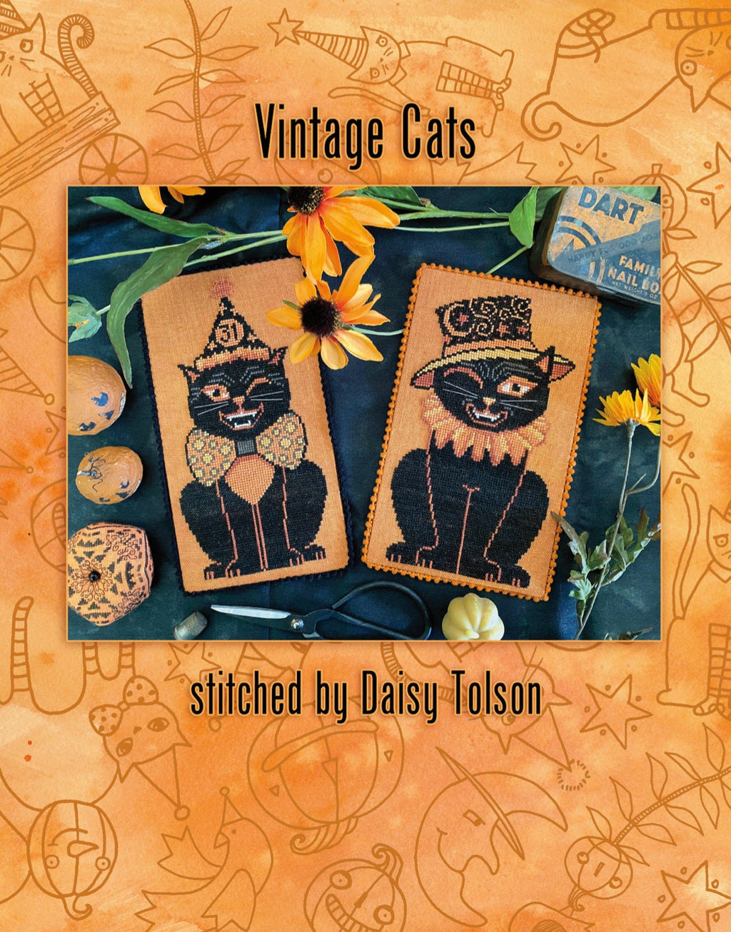 Hello Halloween Cross Stitch Booklet