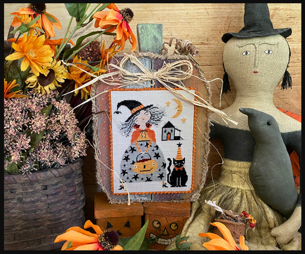 XS310 Whimsy Witch's Angry House Cross Stitch Chart