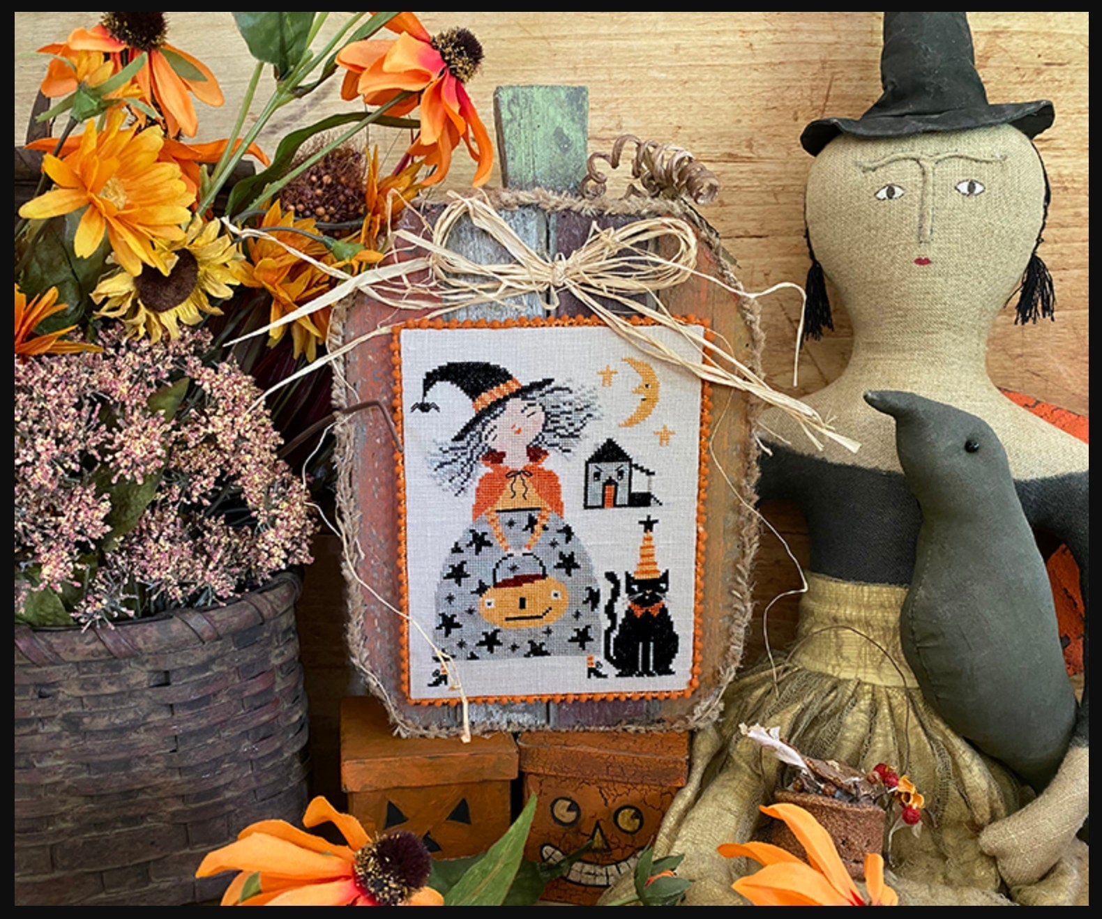 XS310 Whimsy Witch's Angry House Cross Stitch Chart