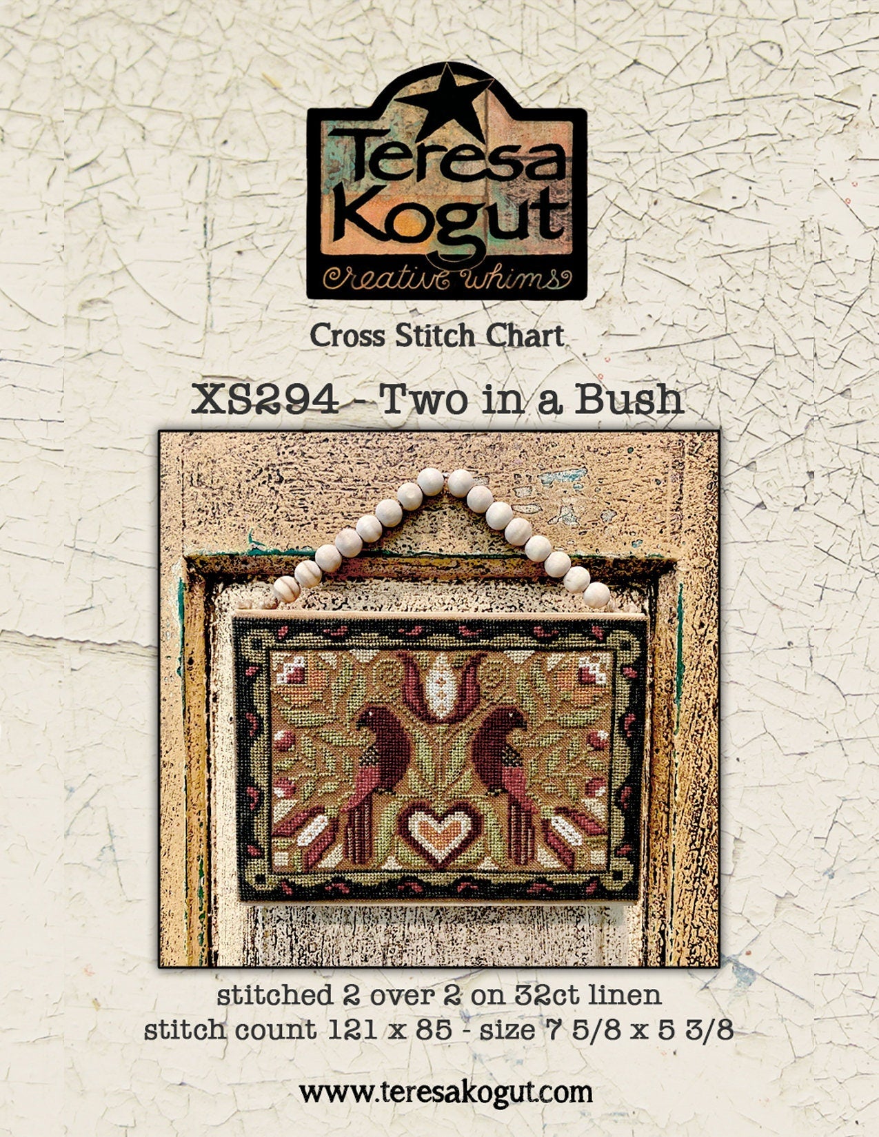 XS294 Two in a Bush Cross Stitch Chart PDF