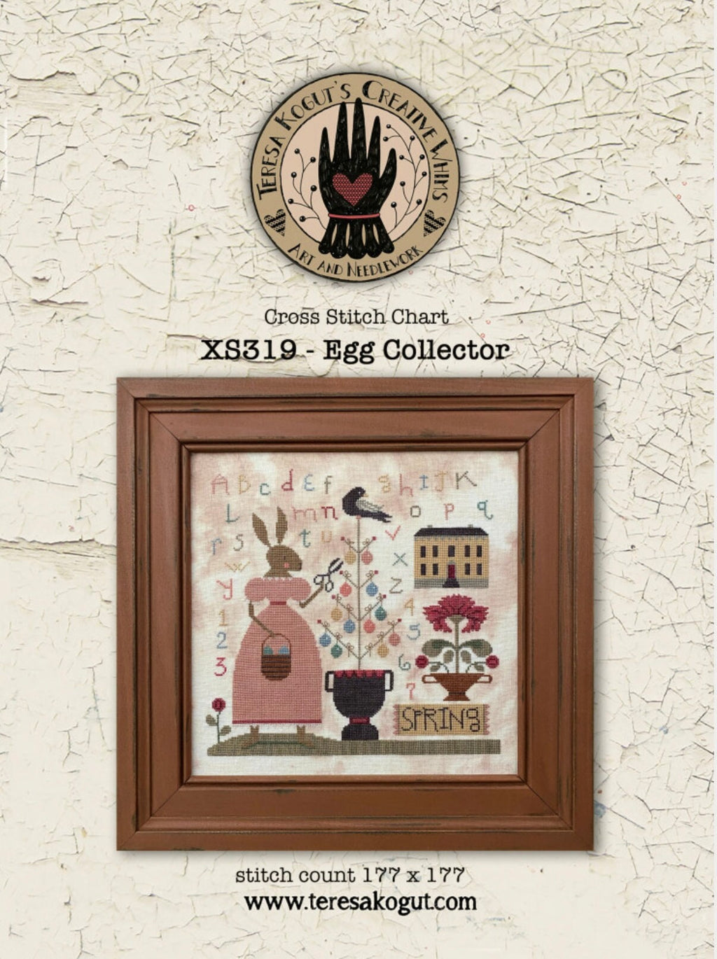 XS319 Egg Collector Cross Stitch Chart PDF