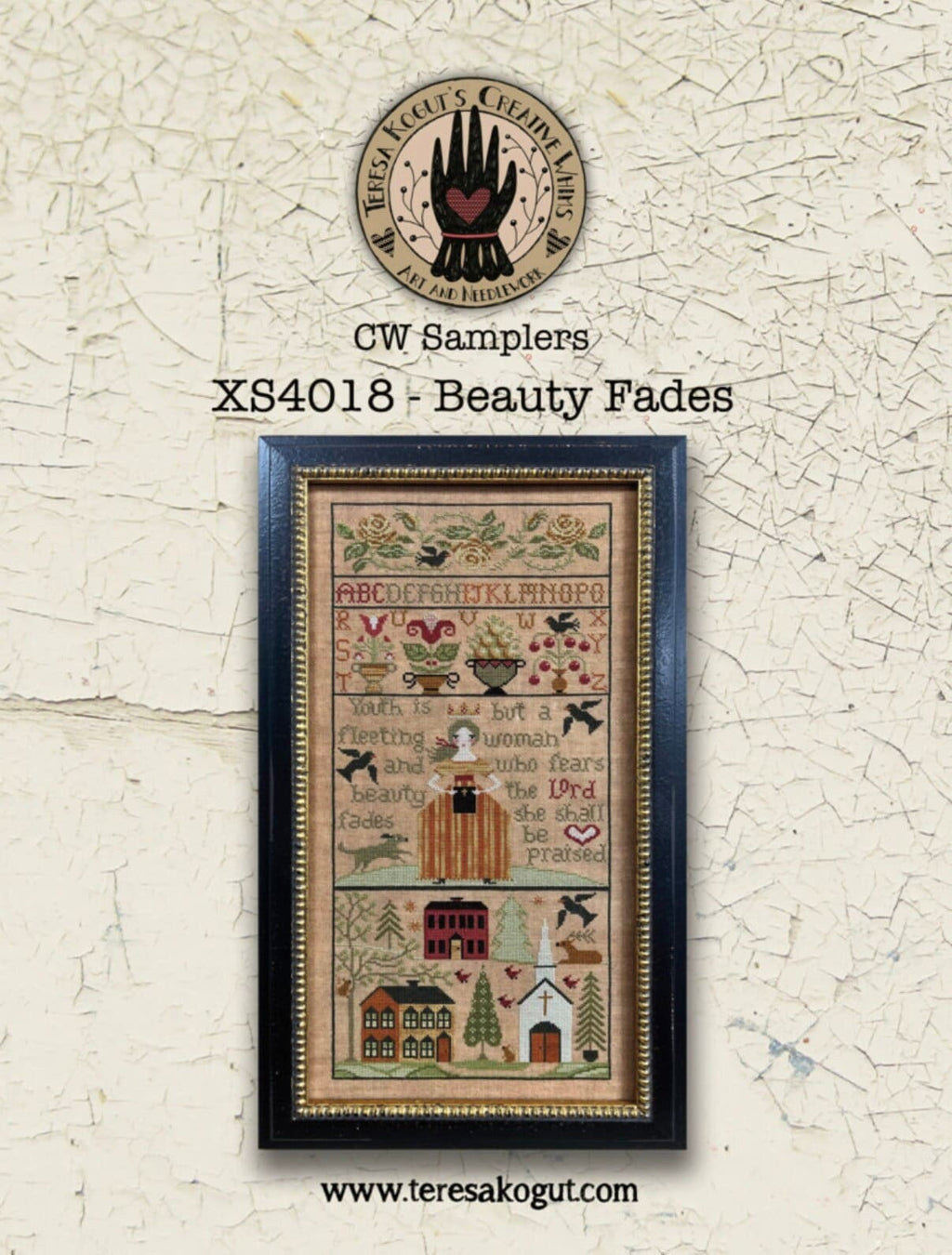 XS4018 Beauty Fades Cross Stitch Chart