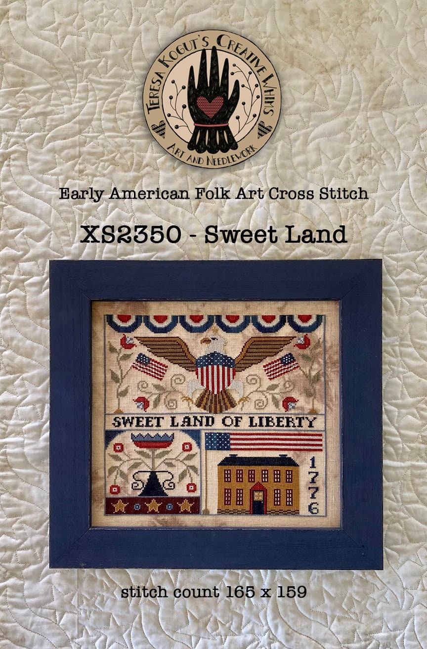 XS2350 Sweet Land Cross Stitch Chart