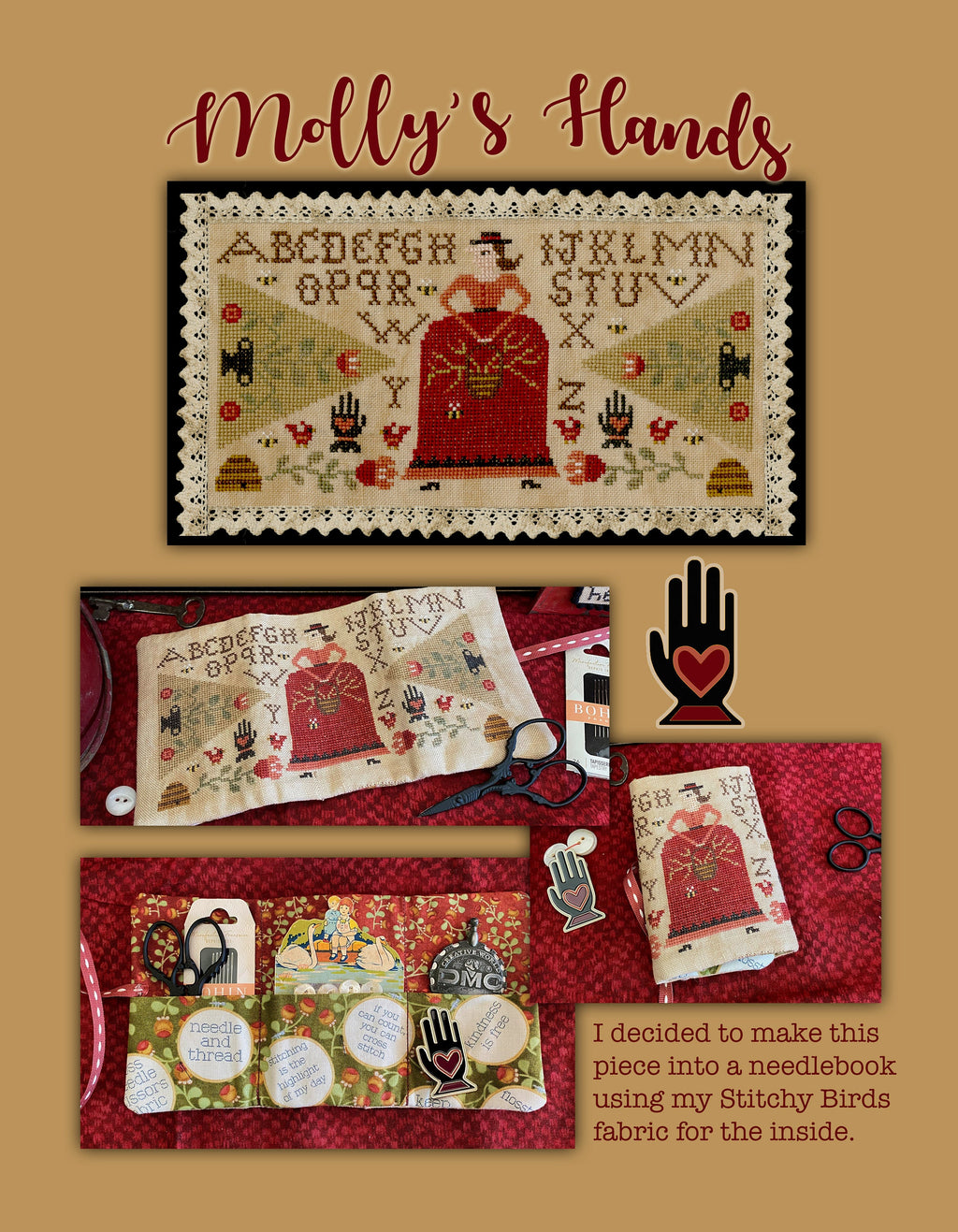 With Thy Hands Cross Stitch Booklet