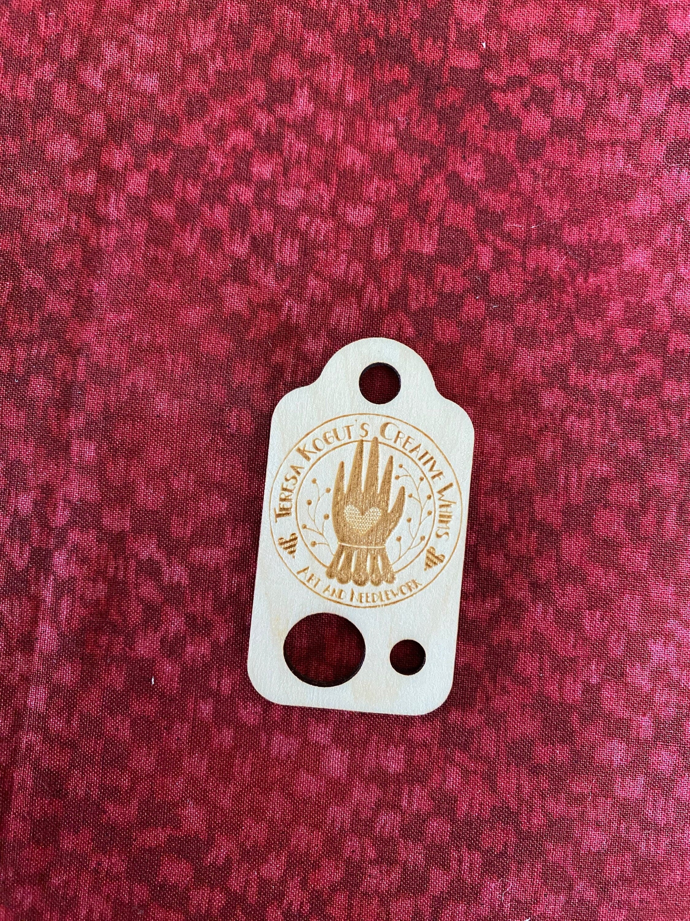 single floss drop | thread drop | cross stitch | Creative Whims Logo