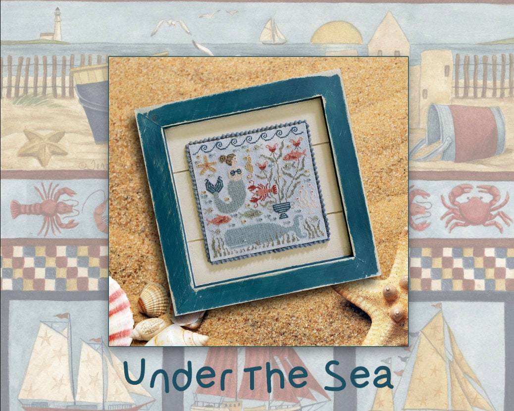 Seaworthy Cross Stitch Booklet of 3 Charts