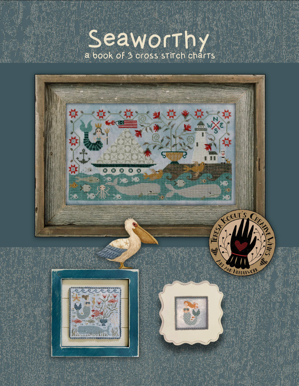 Seaworthy Cross Stitch Booklet of 3 Charts